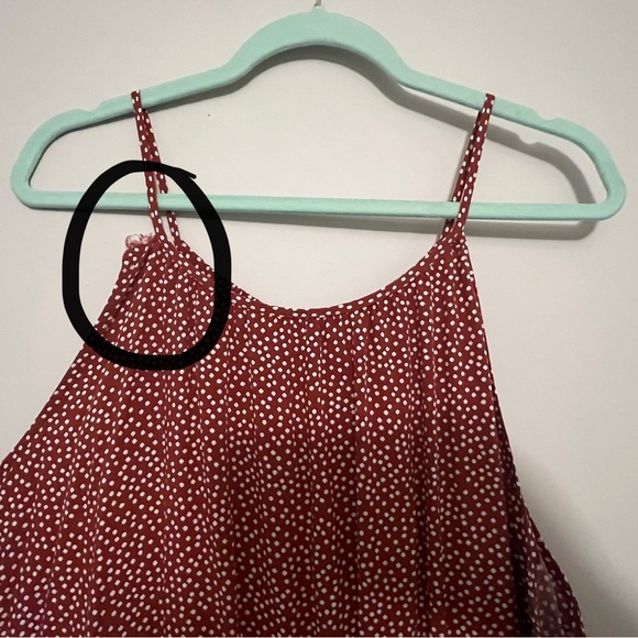 Summertime Burnt Orange Romper - Picture 3 of 3